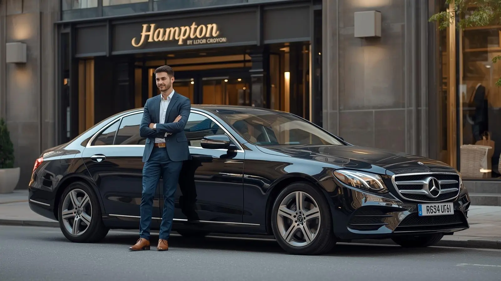 Hampton by Hilton Gatwick Airport Taxi to Heathrow T2