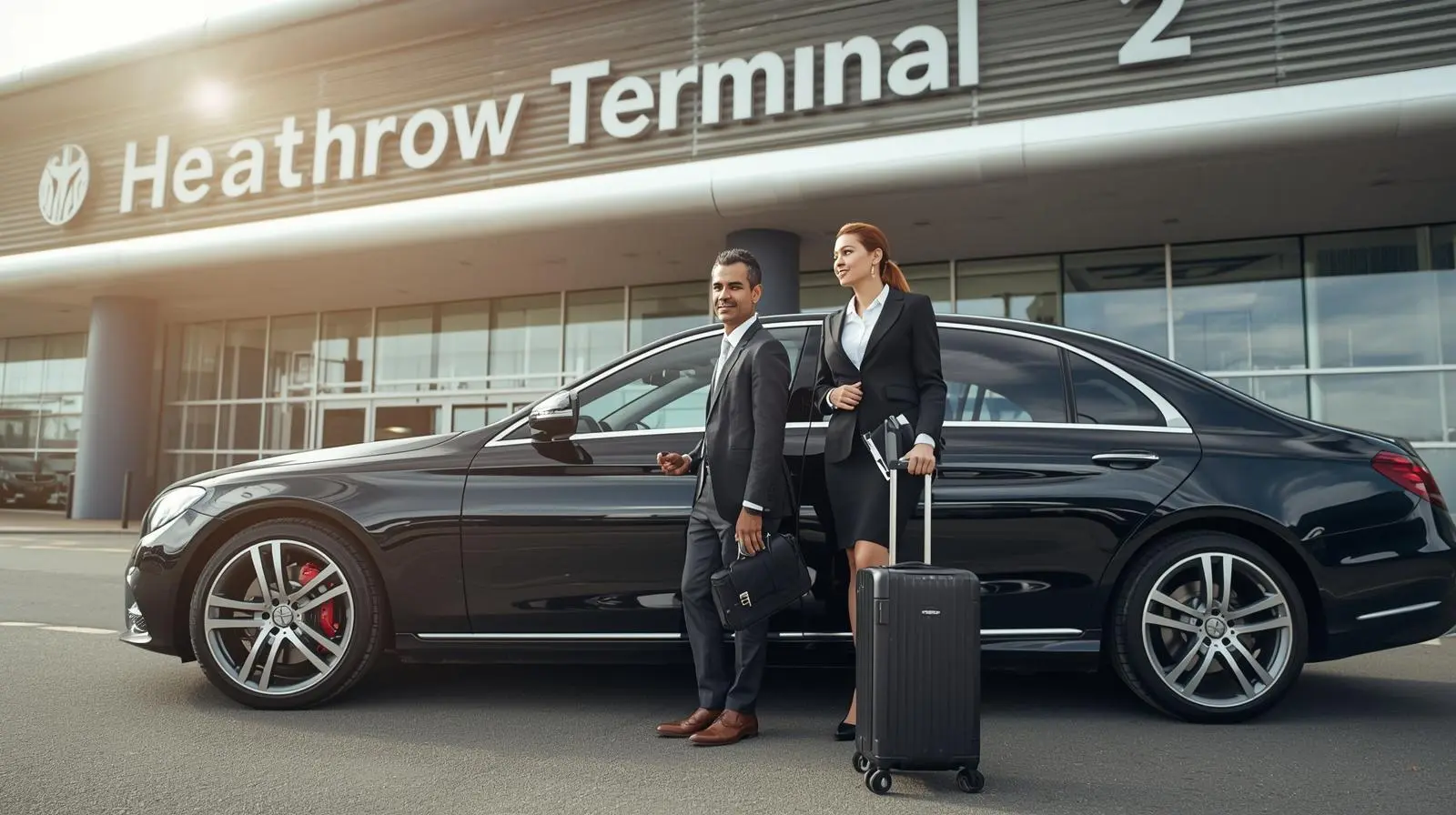Hilton Docklands Hotel Taxi to Heathrow Terminal 2