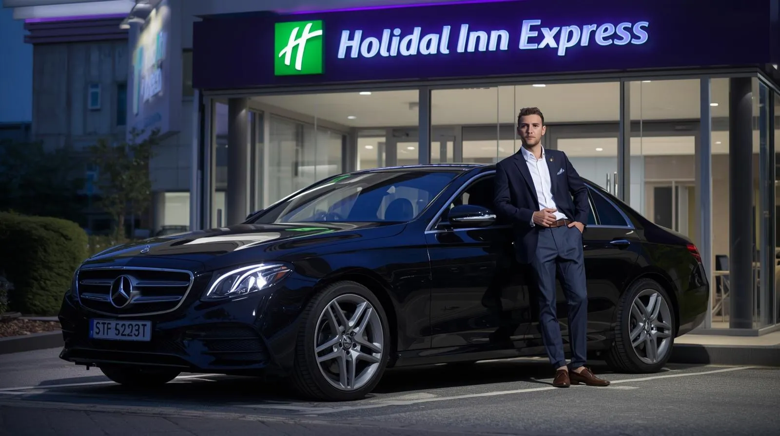 Holiday Inn Express Gatwick Crawley Taxi to Heathrow T2
