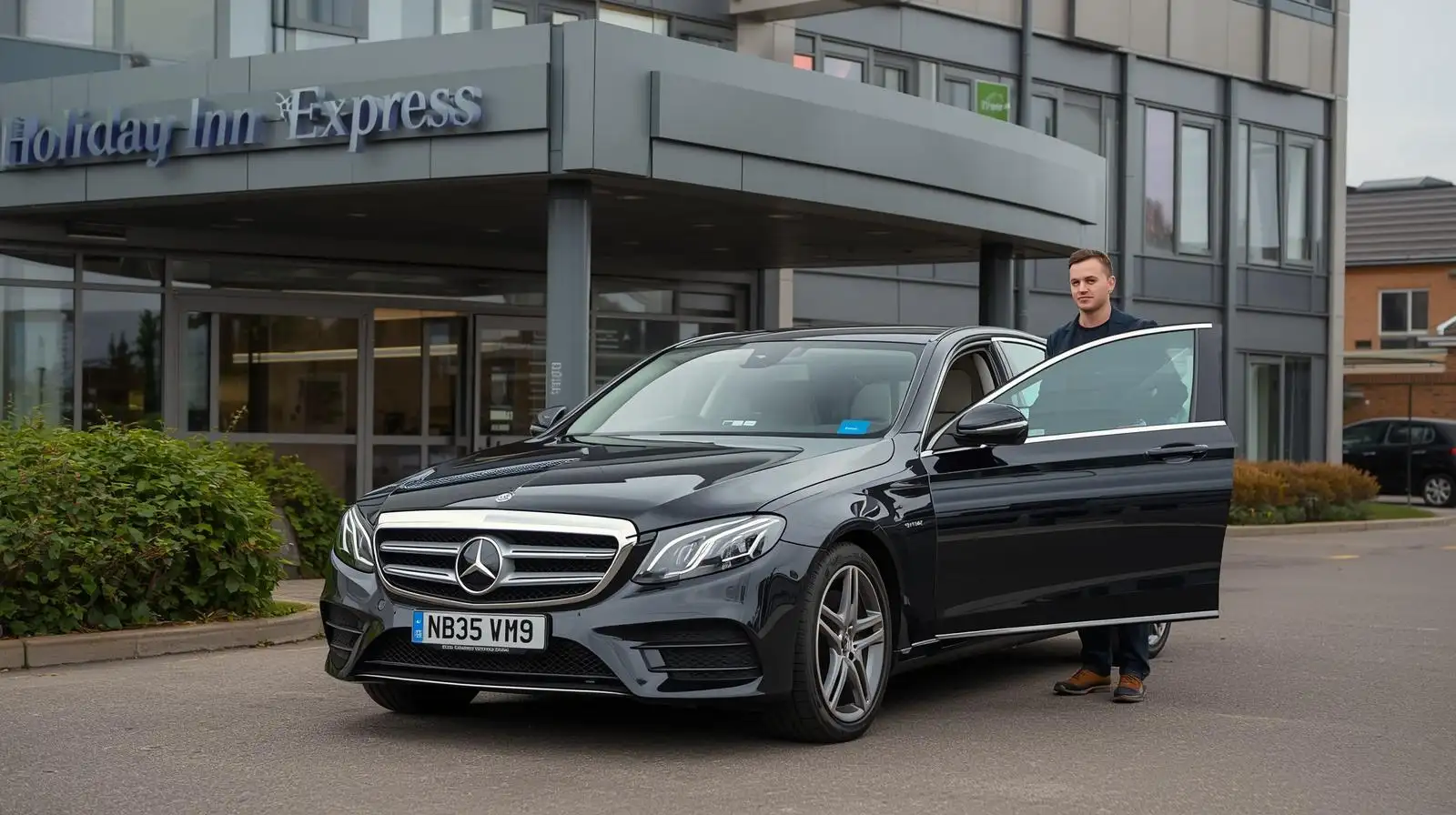 Holiday Inn Gatwick Hotel Langley Drive Taxi to Heathrow T2