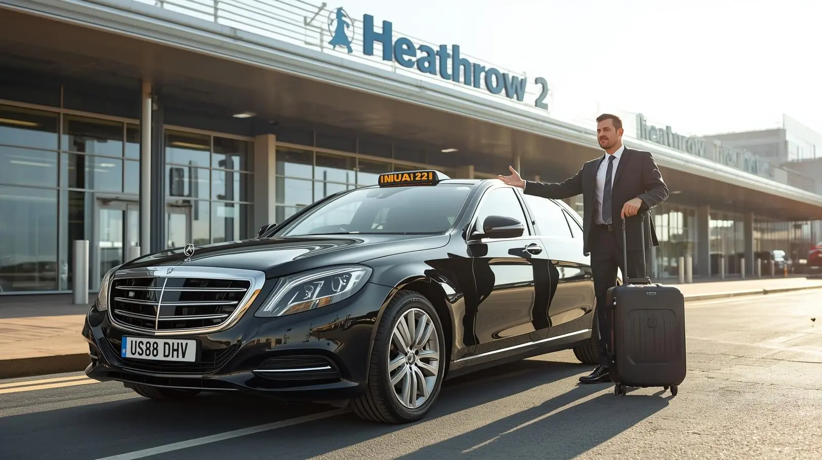 Intercontinental London O2 Arena Taxi to Heathrow T2