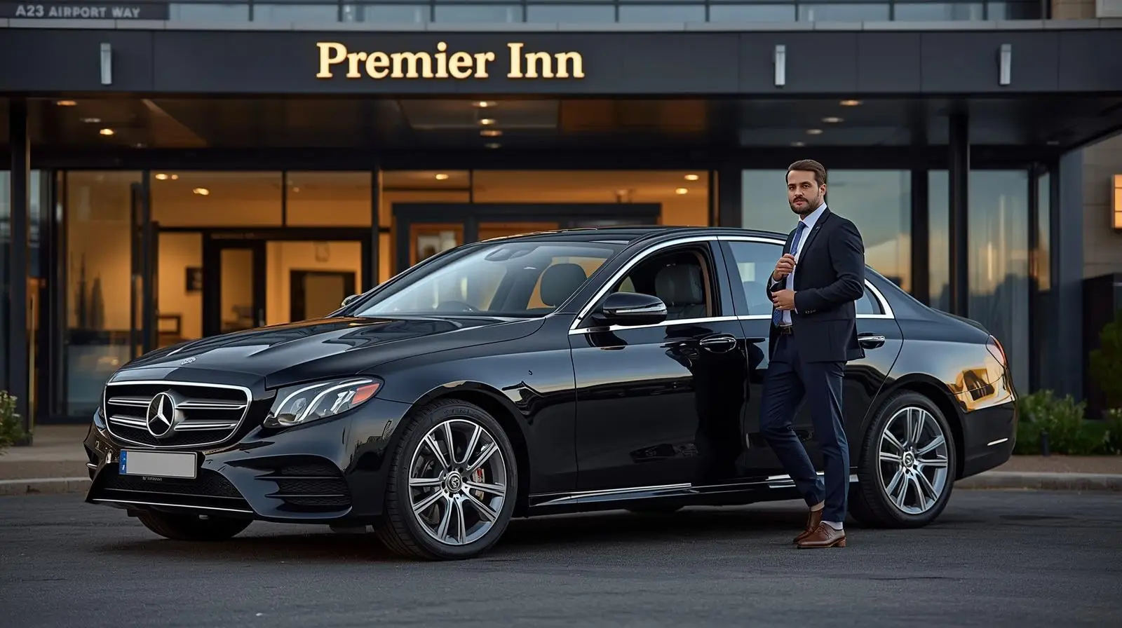 Premier Inn Gatwick A23 Airport Way Taxi & Heathrow T2