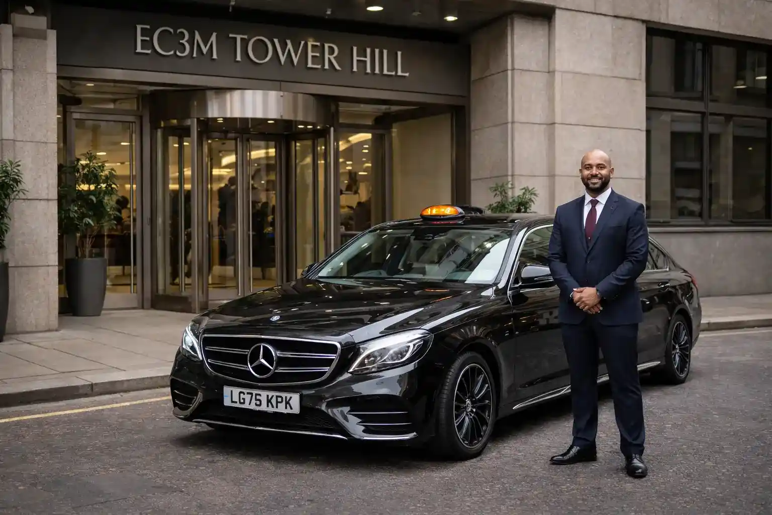 Heathrow T3 to EC3M Tower Hill Taxi Reliable Transfers