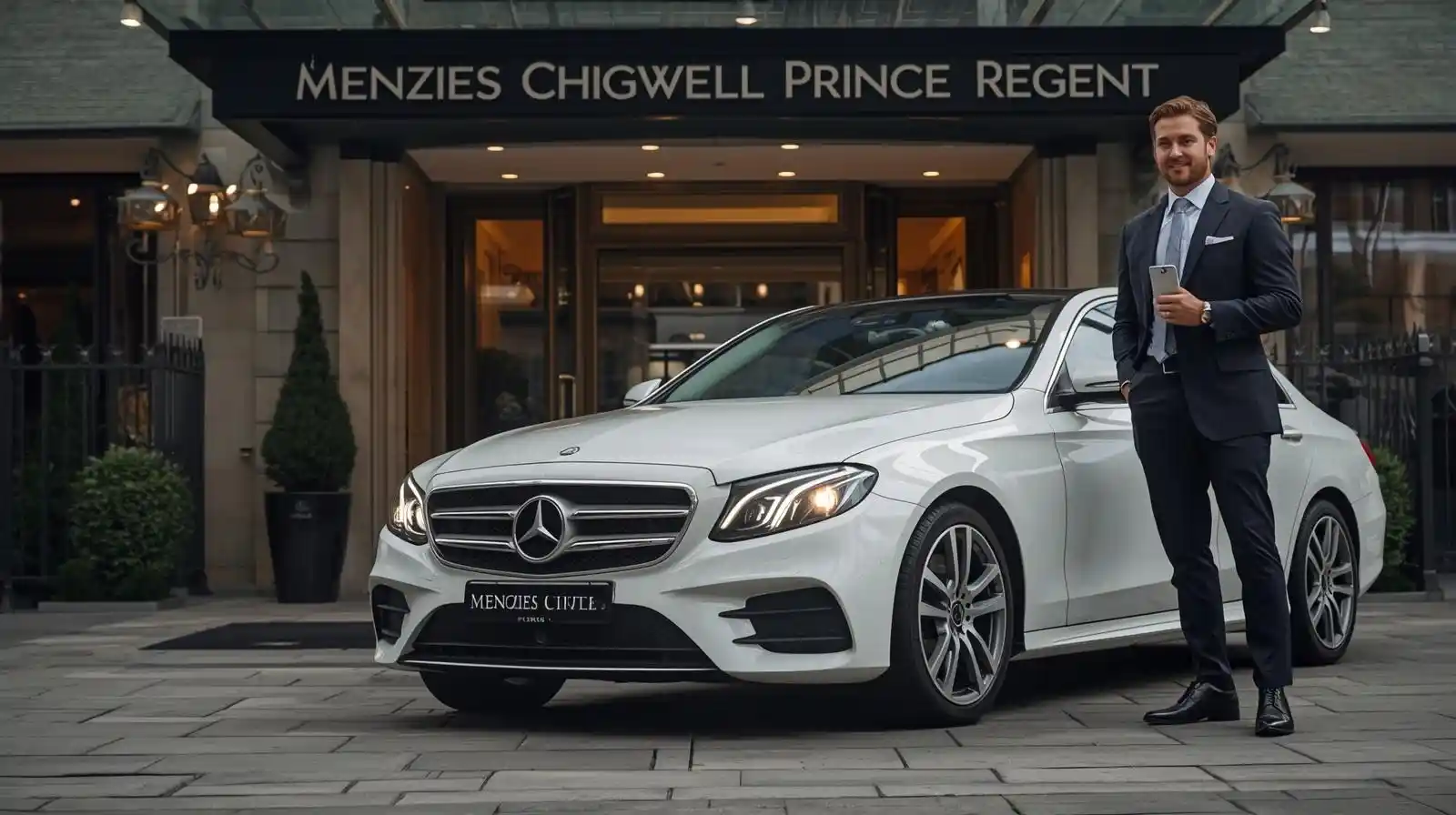 Menzies Chigwell Prince Regent to Stansted Taxi