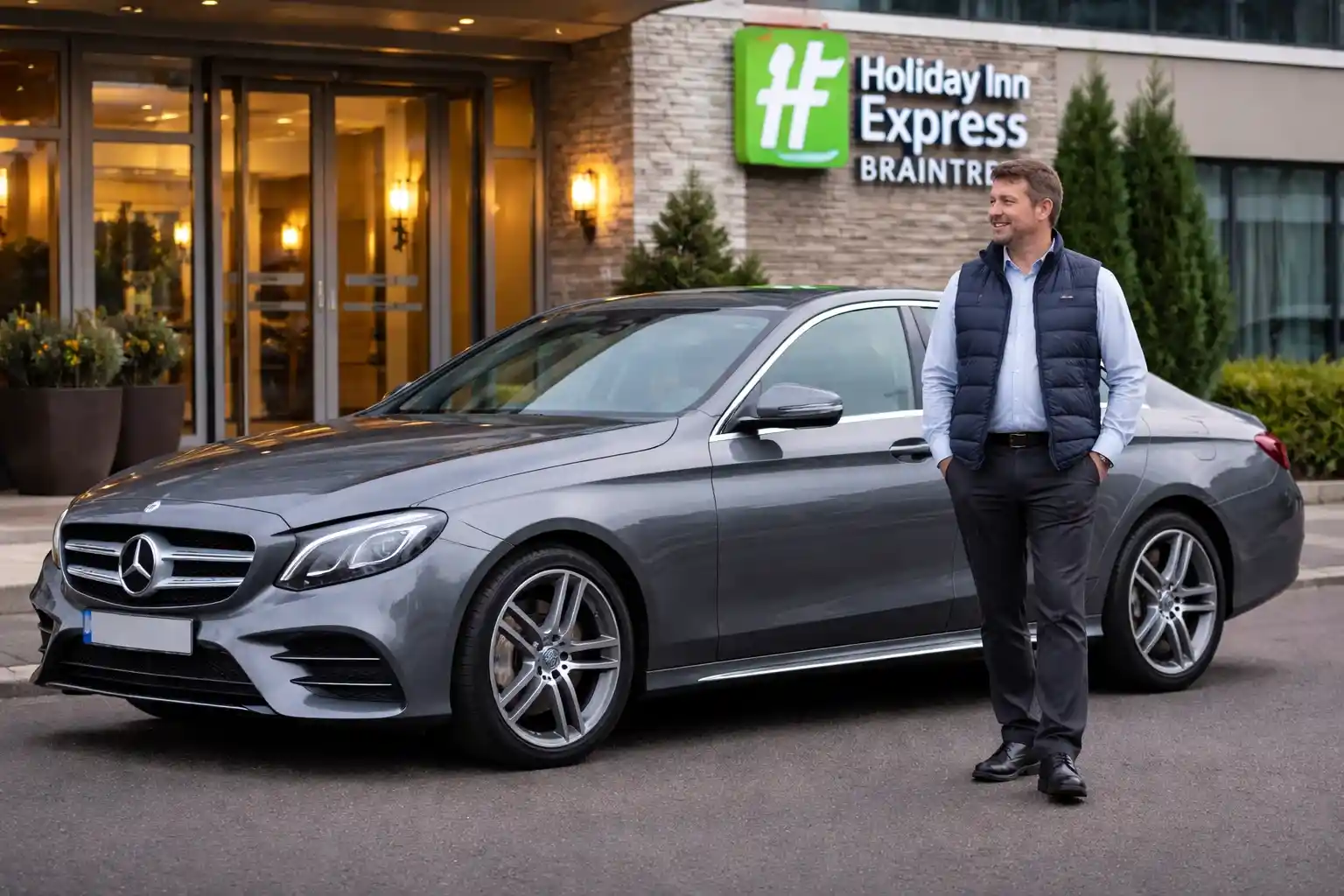 Holiday Inn Express Braintree Taxi to Heathrow