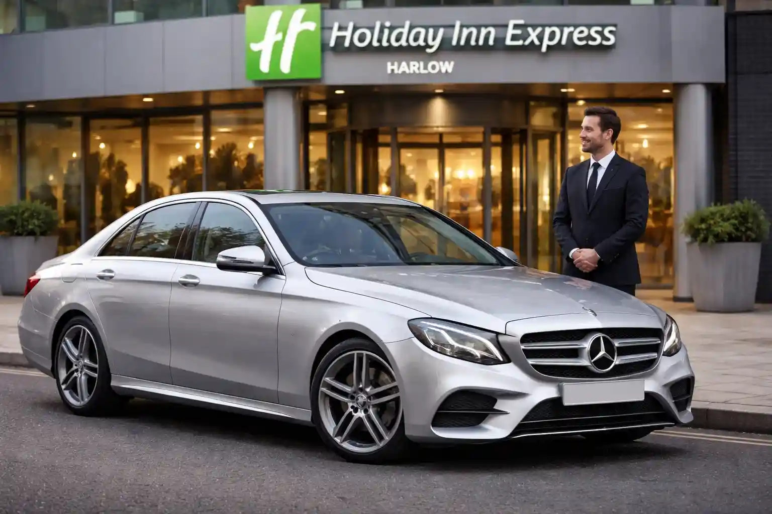 Holiday Inn Express Harlow Taxi to Heathrow Airport