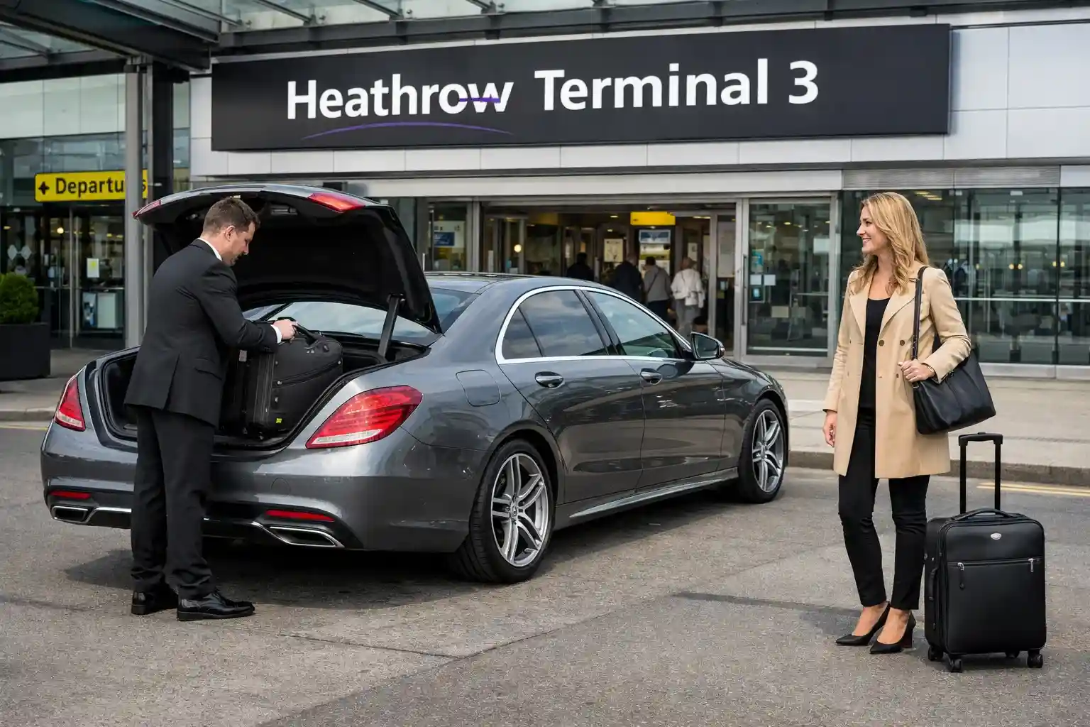 Radisson Blu Berkshire Hotel London Taxi to Heathrow T3