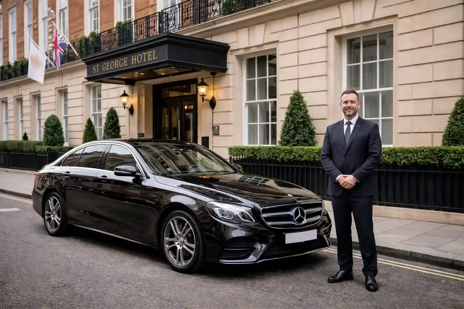 St George Hotel Marylebone Taxi to Heathrow Terminal 4 