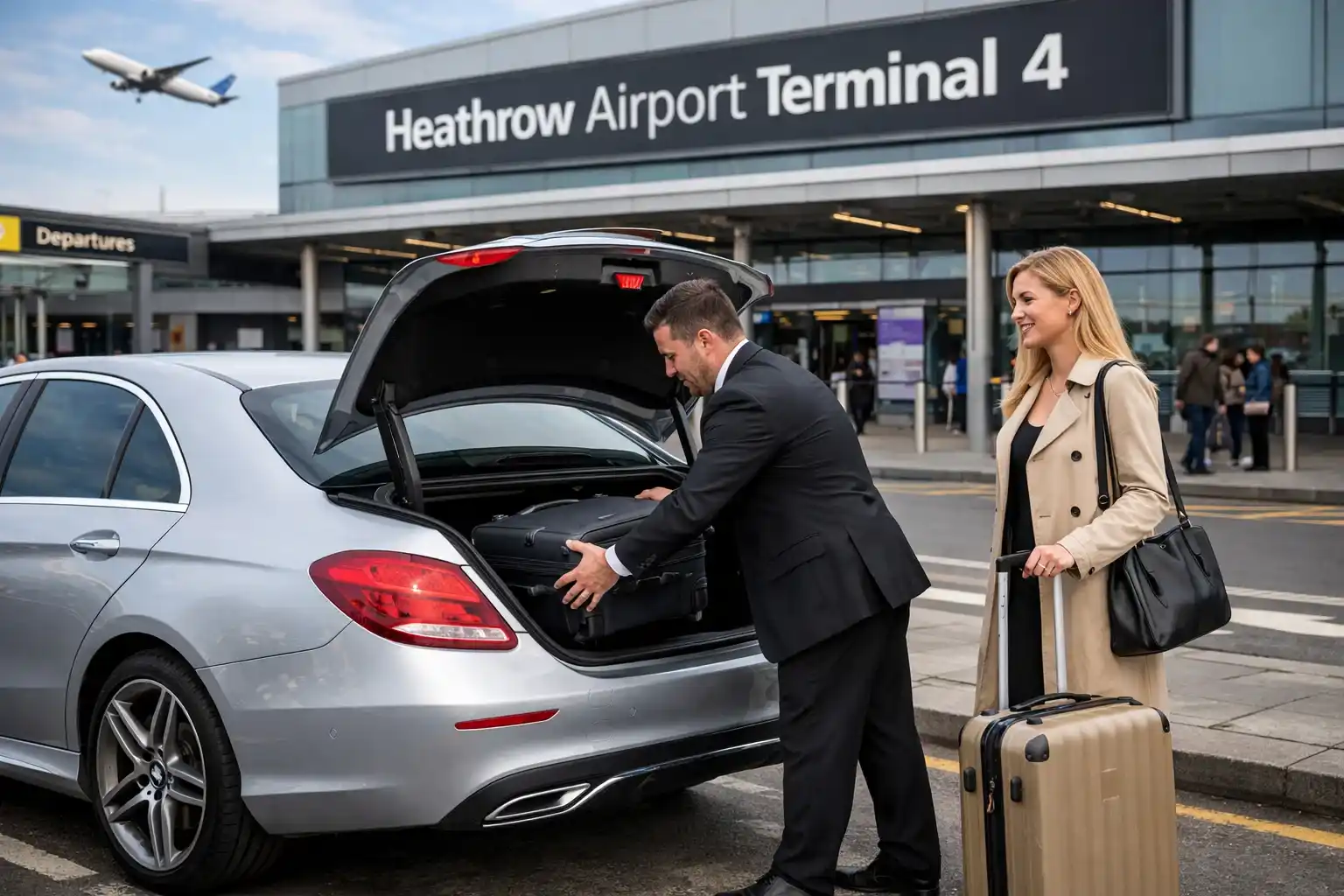  Heathrow Airport Terminal 4 to CM22 Bishop's Stortford
