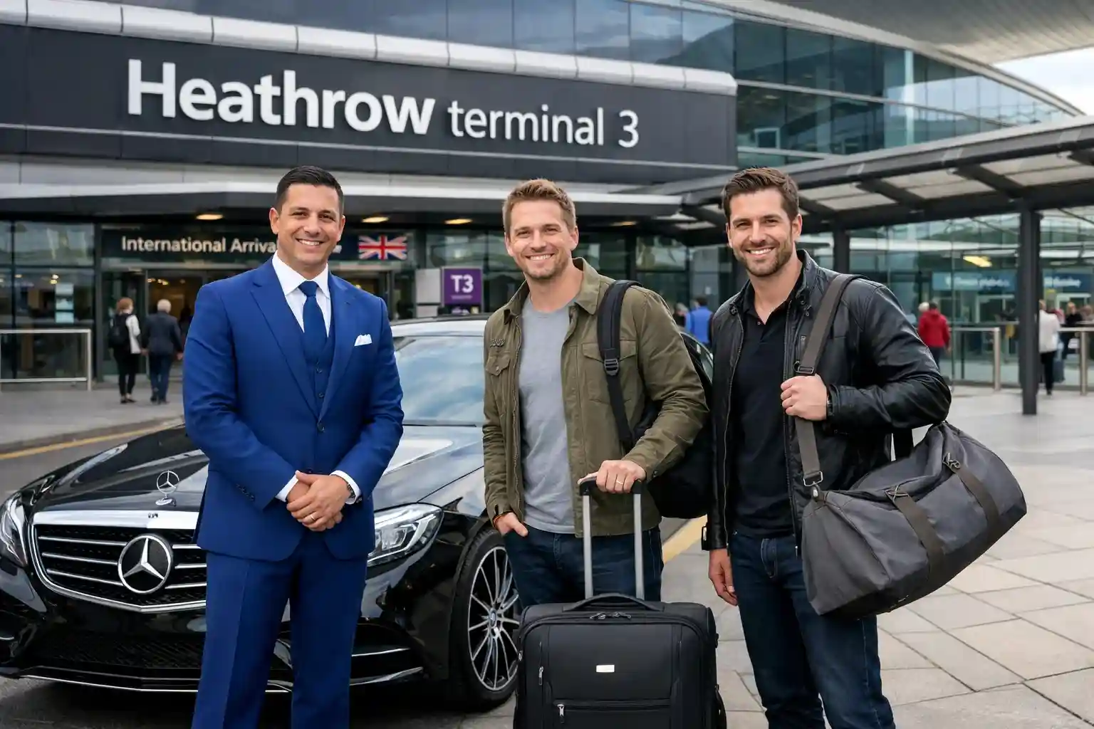 Premier Inn Leicester Square Taxi to Heathrow T3
