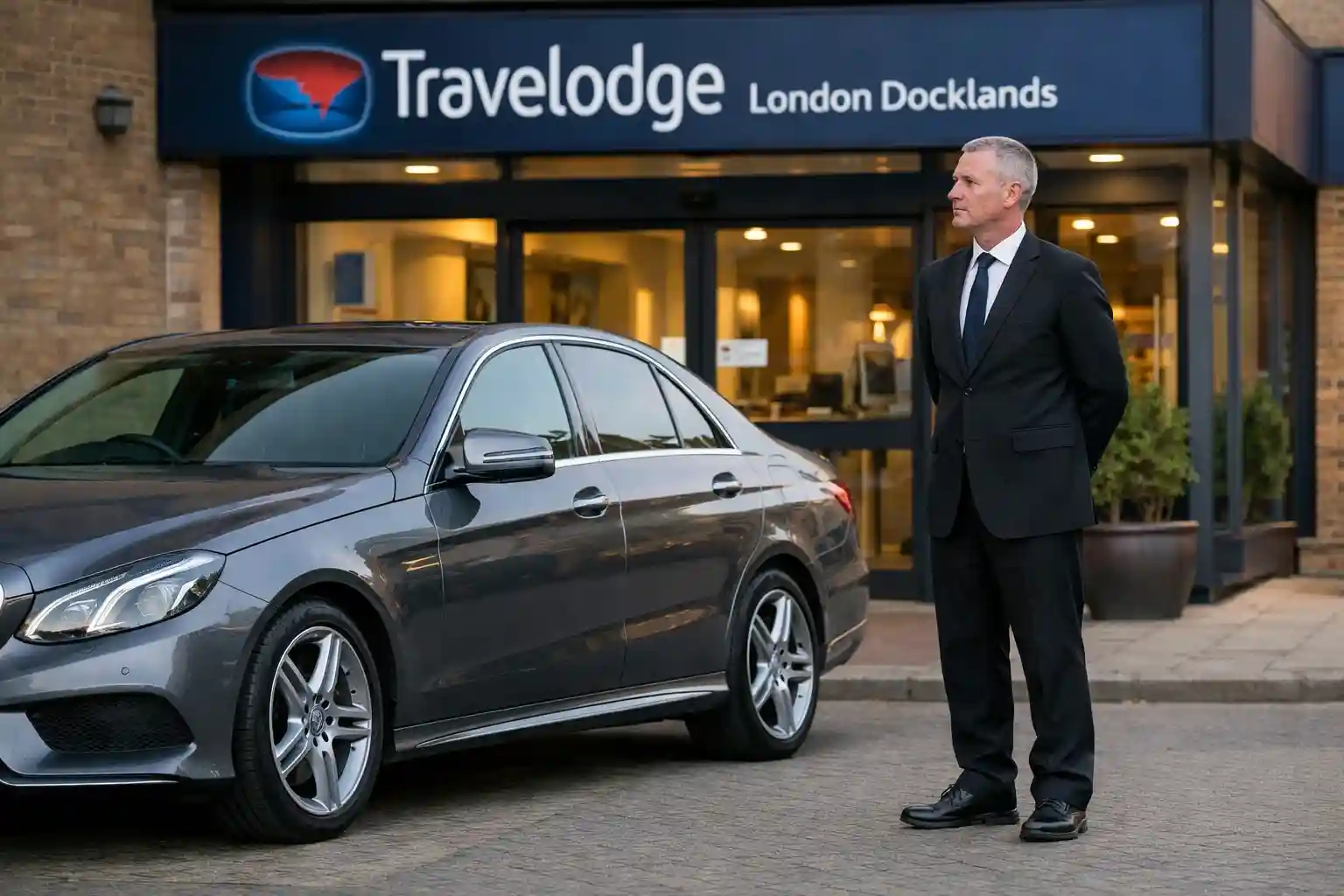 Travelodge London Docklands to Heathrow T3 Taxi