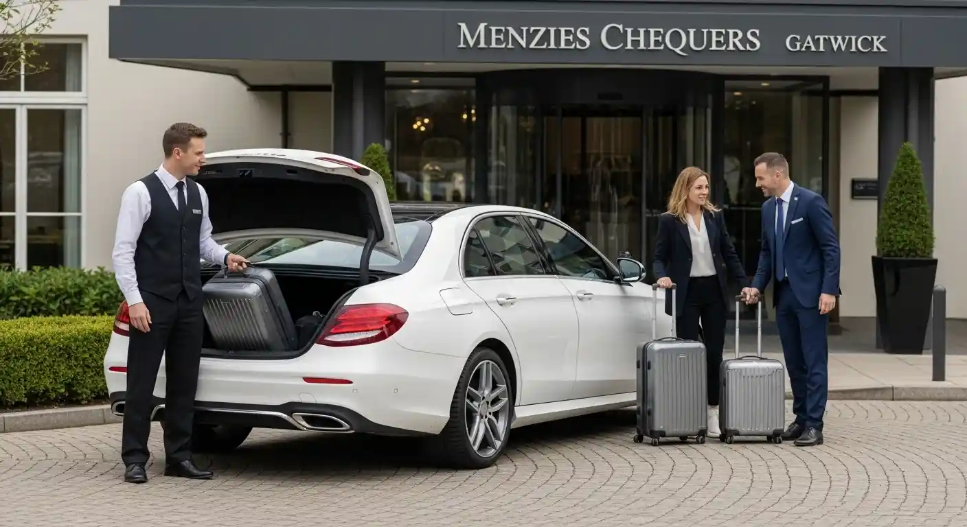 Taxi from Menzies Chequers Gatwick to Heathrow Terminal 4