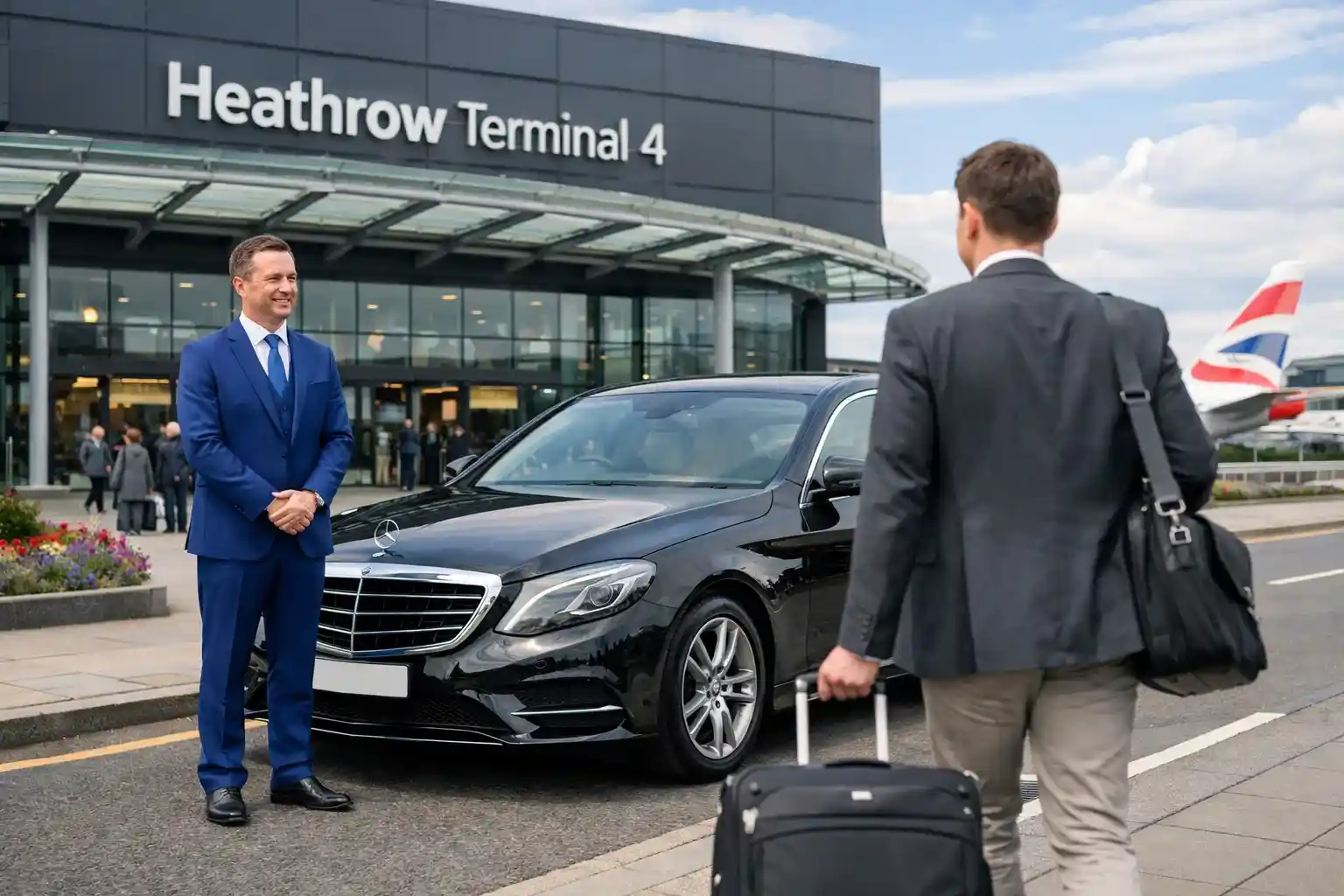 Express Chingford Taxi to Heathrow Airport Terminal 4 