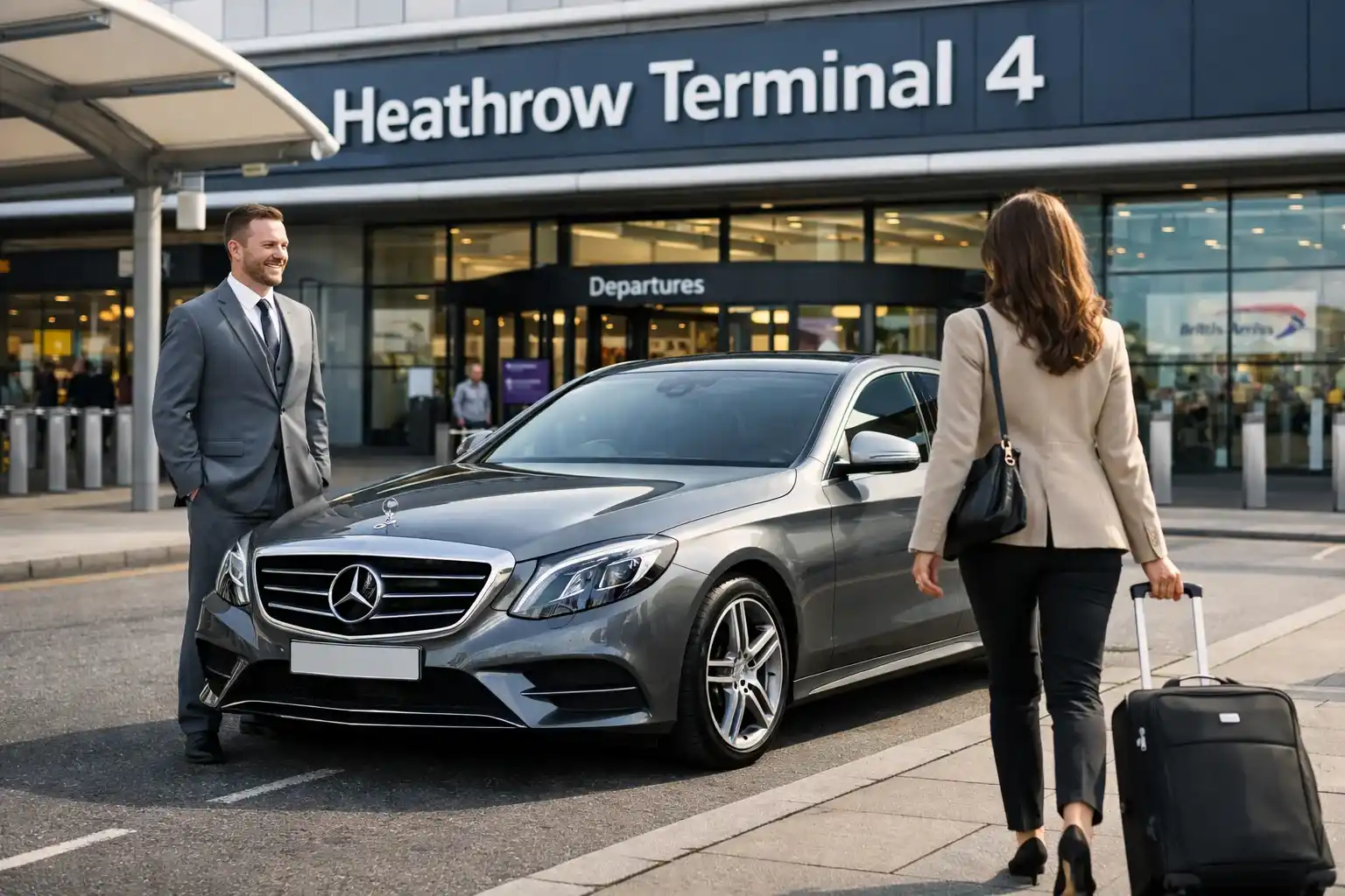 Forest View Hotel Taxi to Heathrow Airport Terminal 4