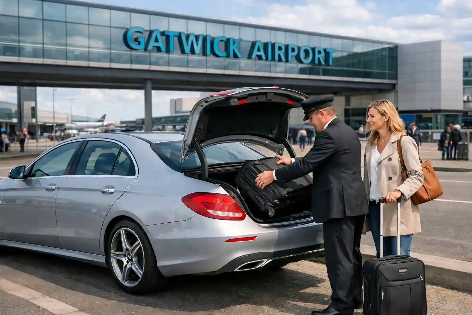  Journey from Gatwick Airport to CM92 Harlow Taxi 