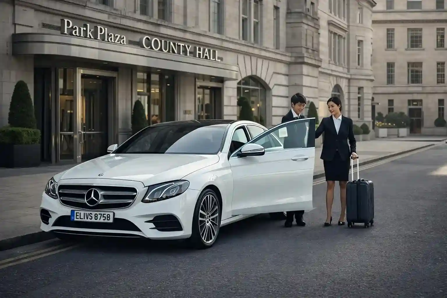 Park Plaza County Hall Taxi to Heathrow Airport Terminal 4 