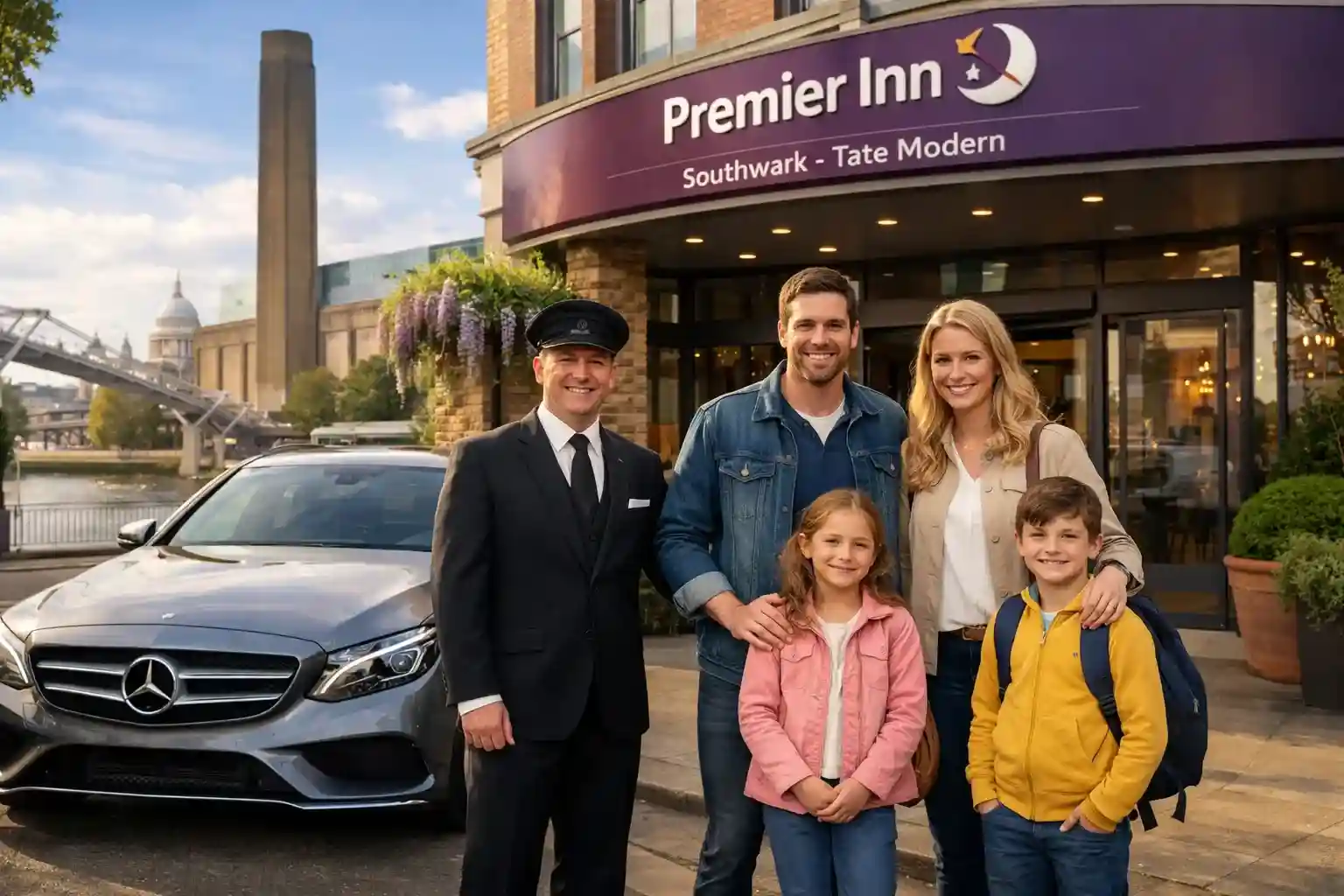 Premier Inn Southwark Tate Modern to Heat hrow Terminal 4 
