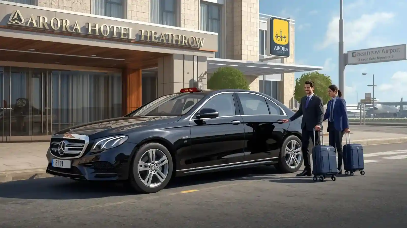 TW6 to Heathrow T4 Taxi – Parsloes Park Transfers