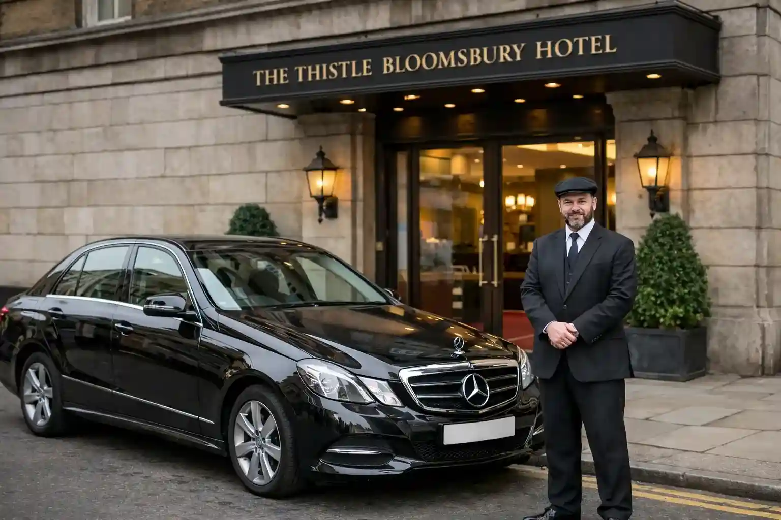 Thistle Bloomsbury Hotel to Heathrow T4 Taxi