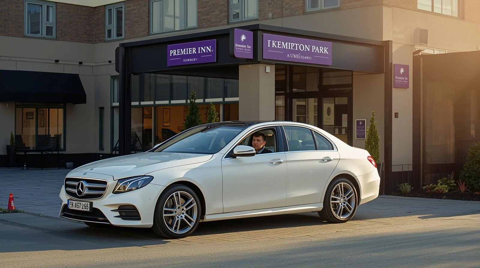 Premier Inn Sunbury Kempton Park Taxi to Heathrow Airport T2
