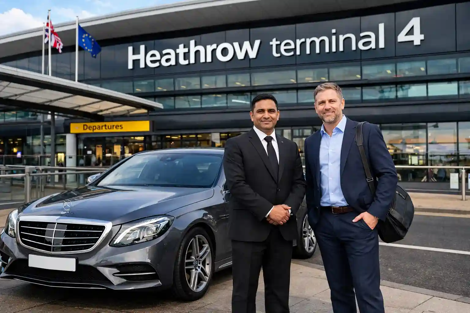 Express Excel Taxi to Heathrow Airport Terminal 4