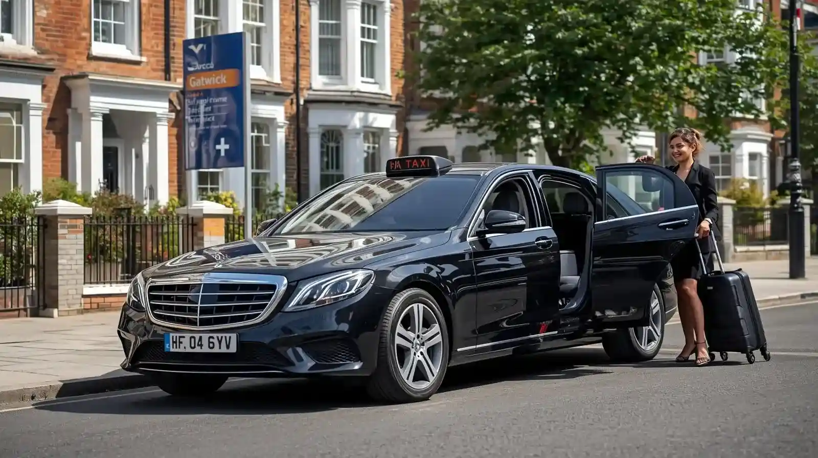 One Bromley Court Taxi Reliable Gatwick Airport Transfer