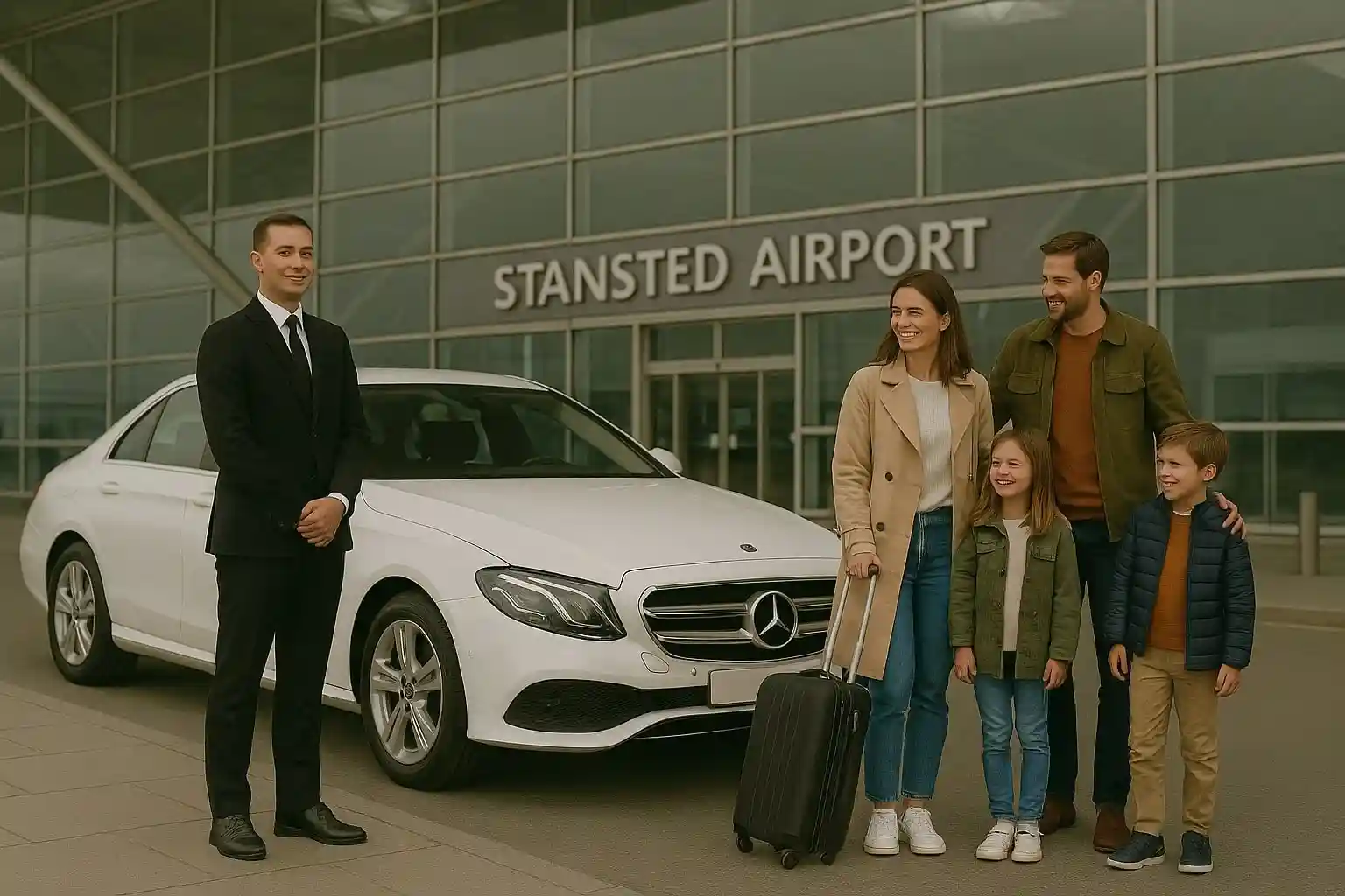 Stansted Airport to UB8 Cowley Taxi