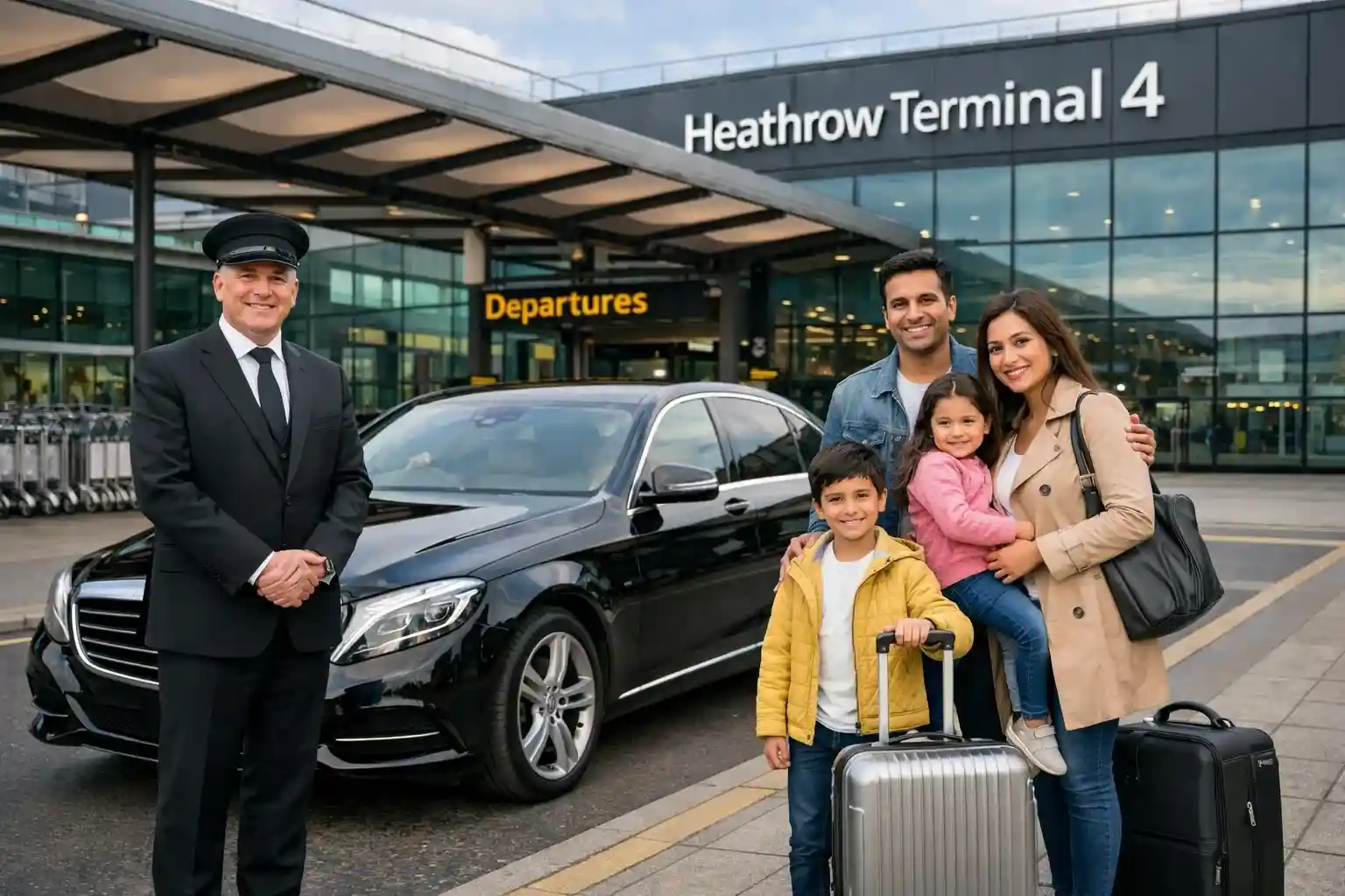  Premier Inn Beckton Taxi to Heathrow Airport Terminal 4 