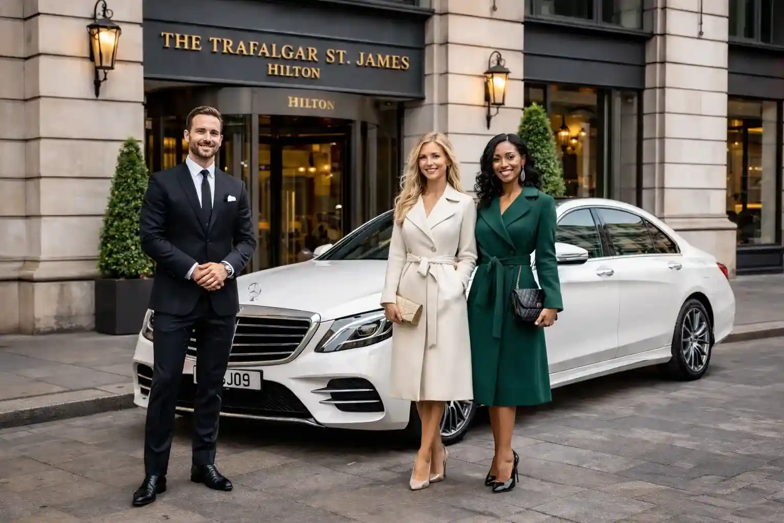 Journey from Hilton Trafalgar Hotel Taxi to Heathrow Airport 