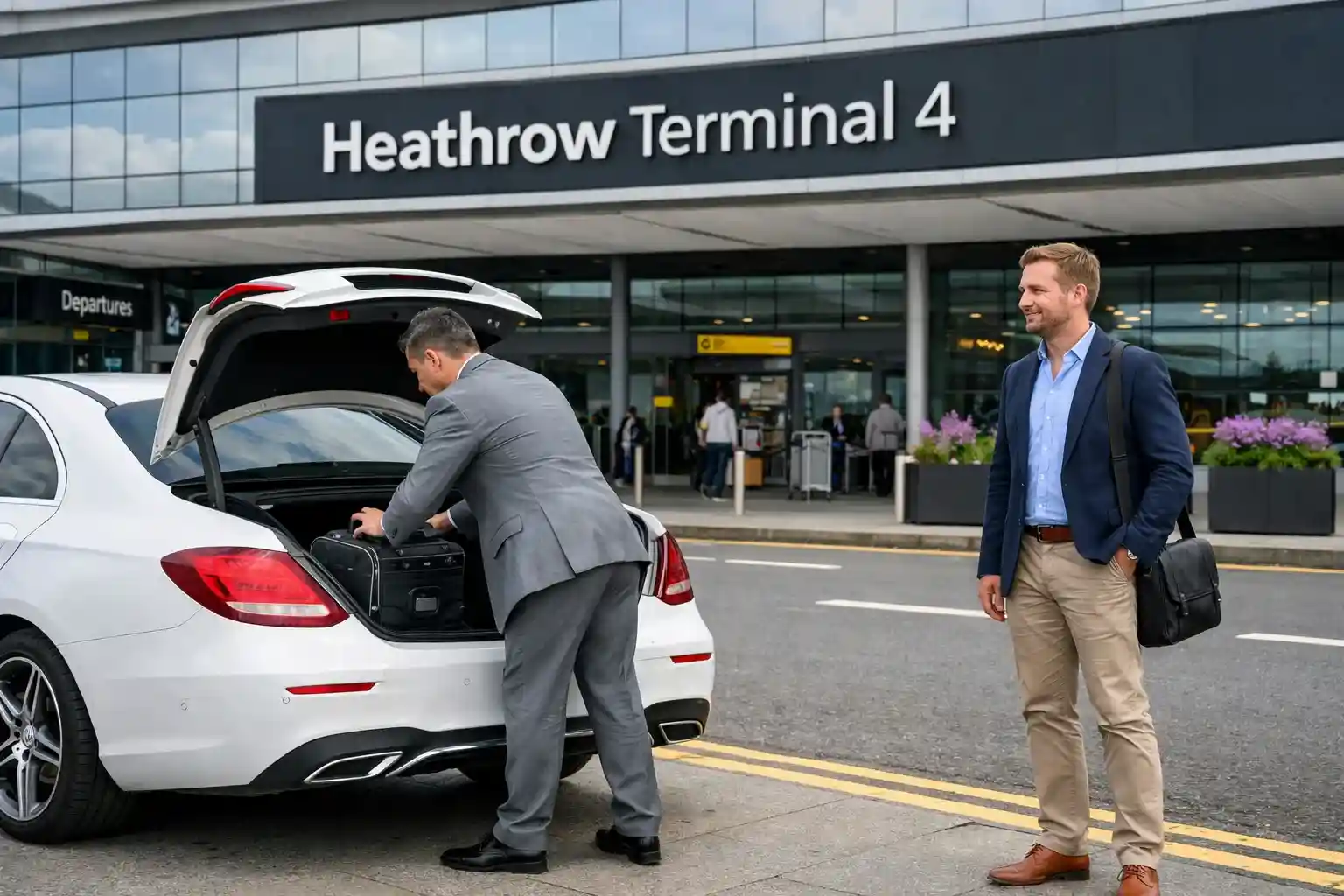 Taxi from Premier Inn Ilford to Heathrow Terminal 4