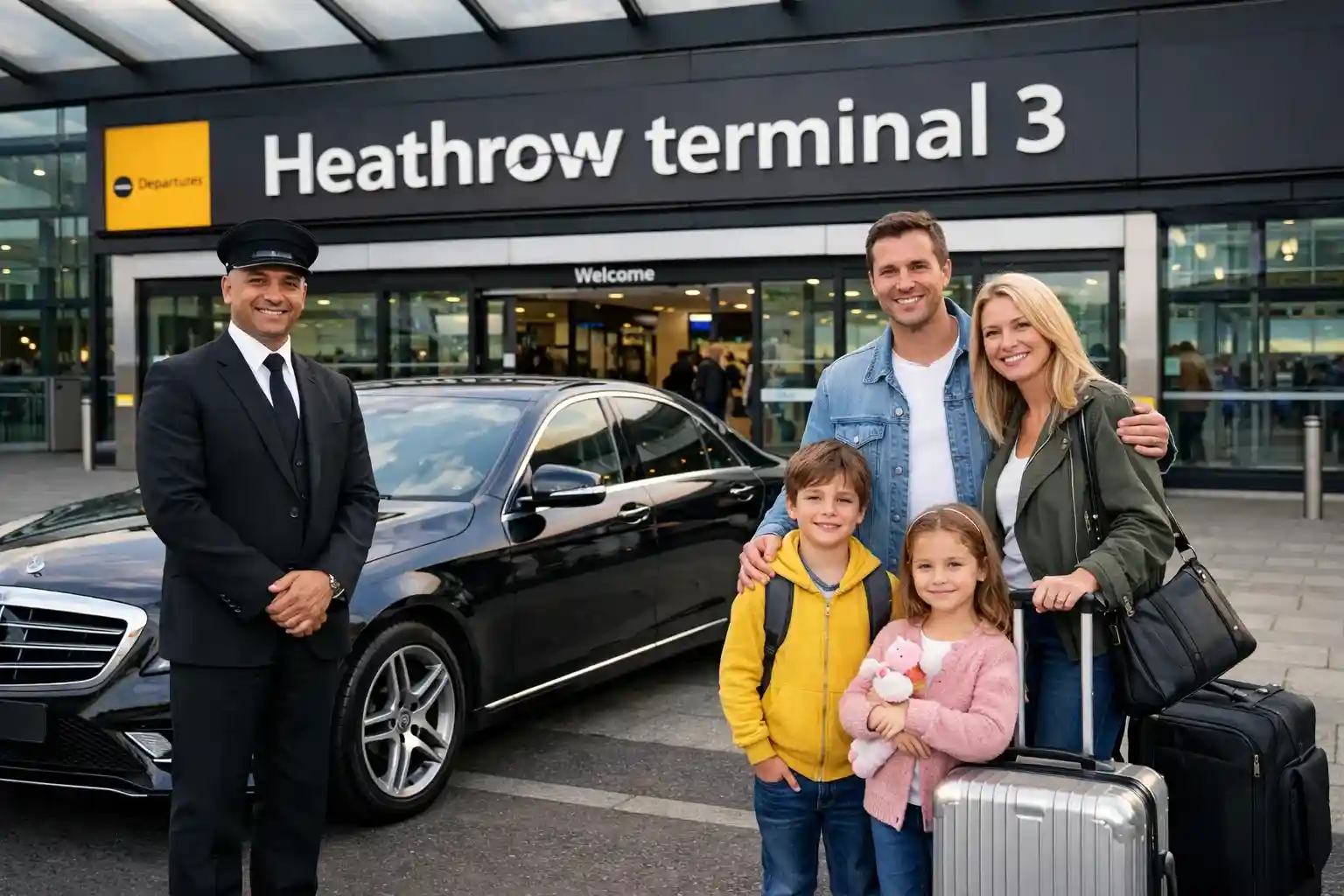 41 Hotel Taxi to Heathrow Airport Terminal 3 