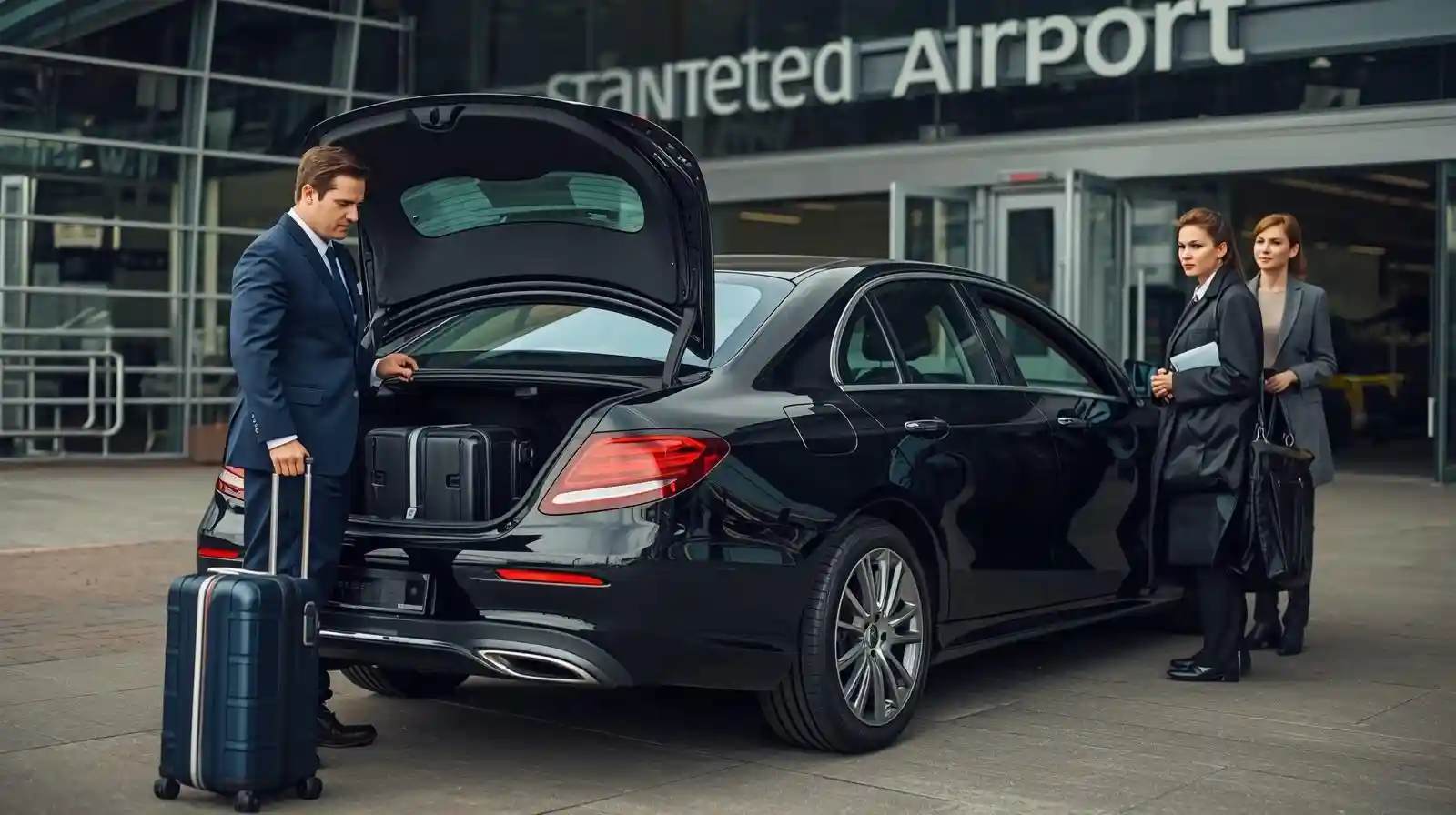 Airport Transfer From Hilton Wembley to Stansted 
