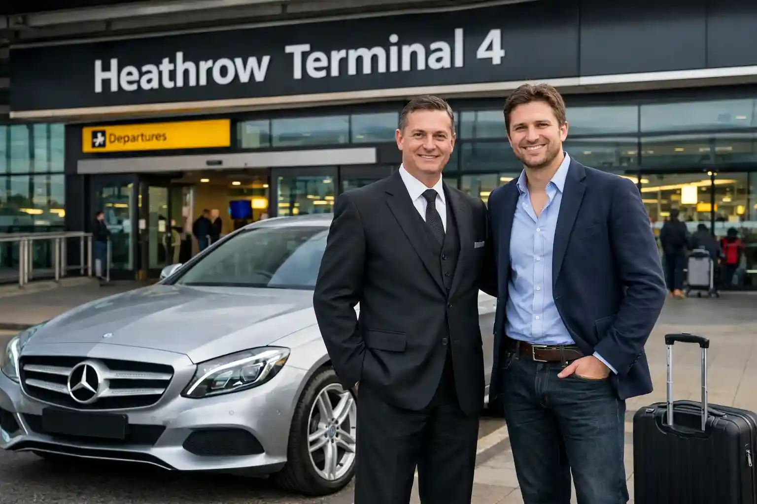 Heathrow Airport Terminal 4 to CM77 Braintree Taxi 