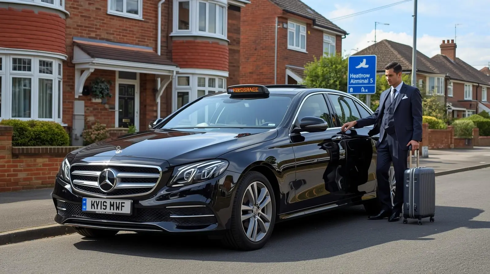 IG4 Redbridge Taxi to Heathrow T5 Reliable Transfers