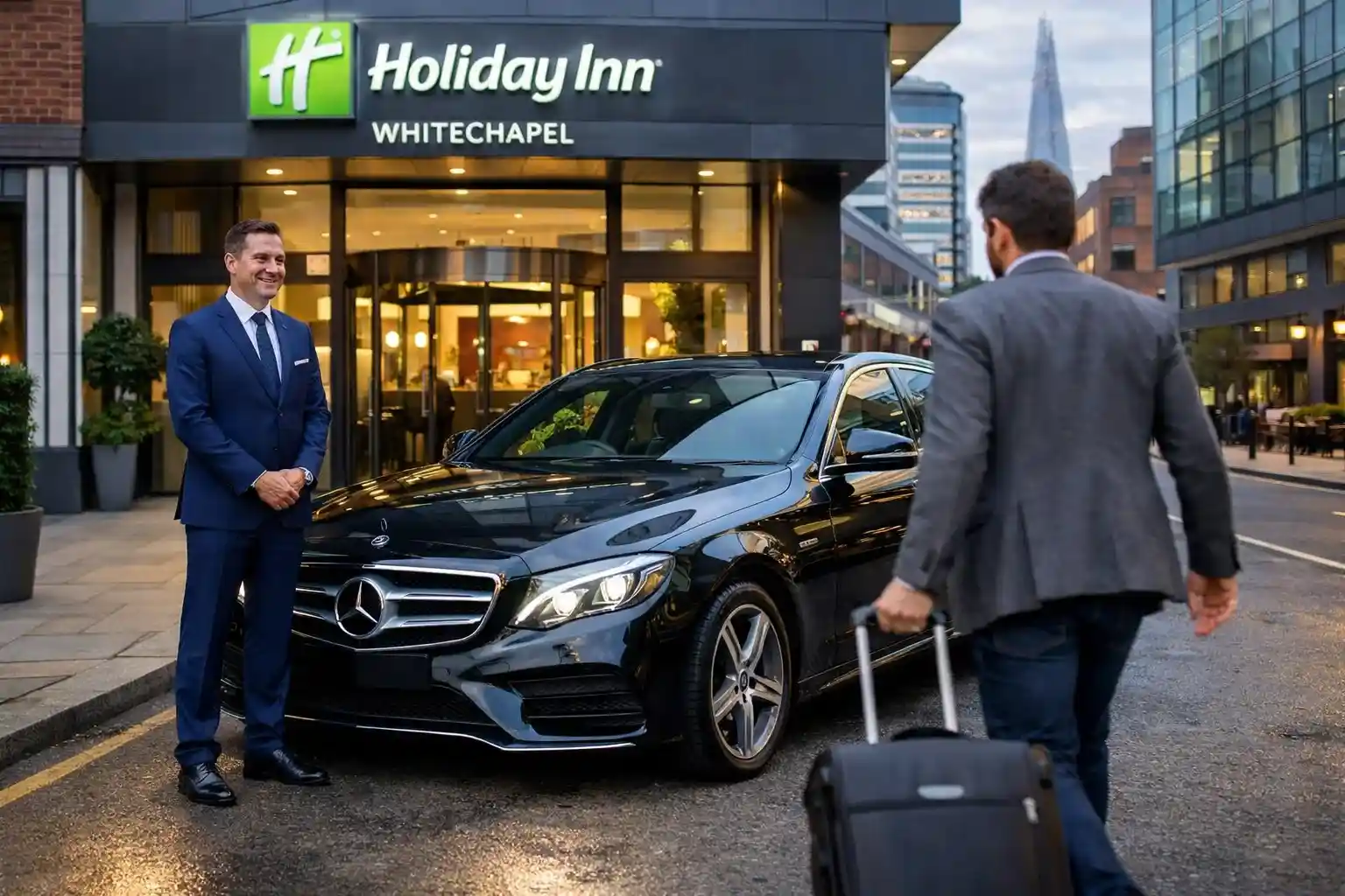 Taxi from Holiday Inn Whitechapel to Heathrow Terminal 4