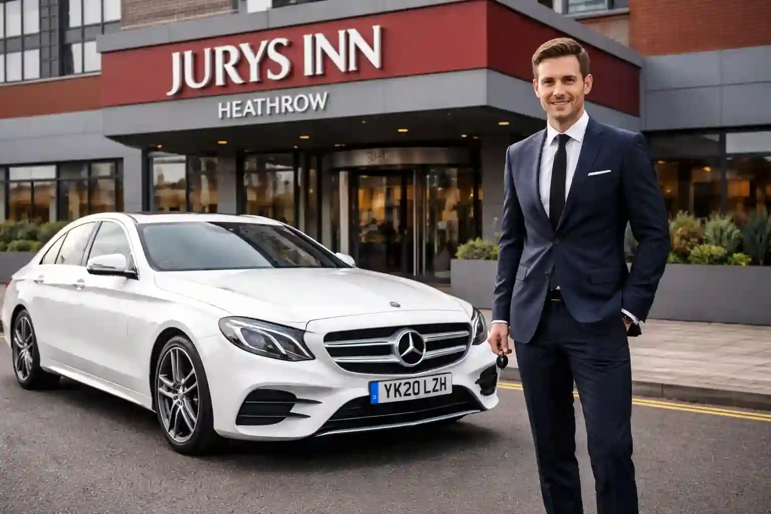 Langham Hotel London Taxi to Heathrow T3