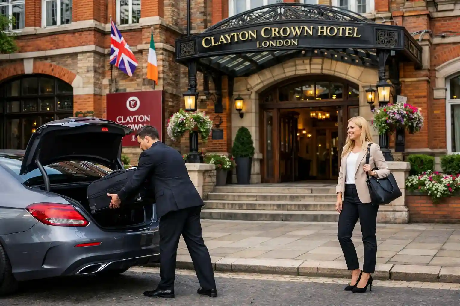 Clayton Crown Hotel London Taxi Service