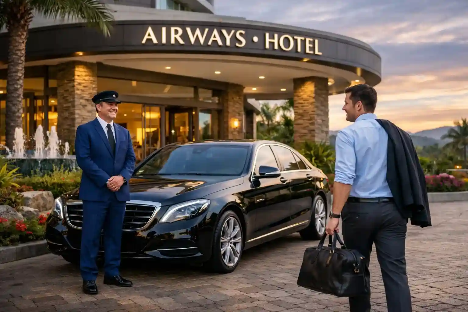  Airways Hotel Taxi to Heathrow Airport Terminal 3 