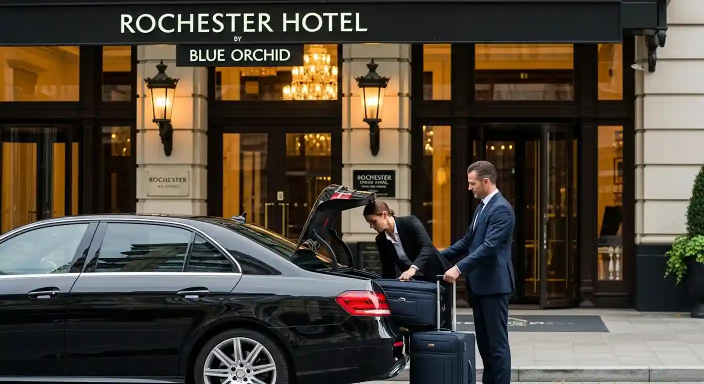 Rochester Hotel Blue Orchid to Gatwick Taxi