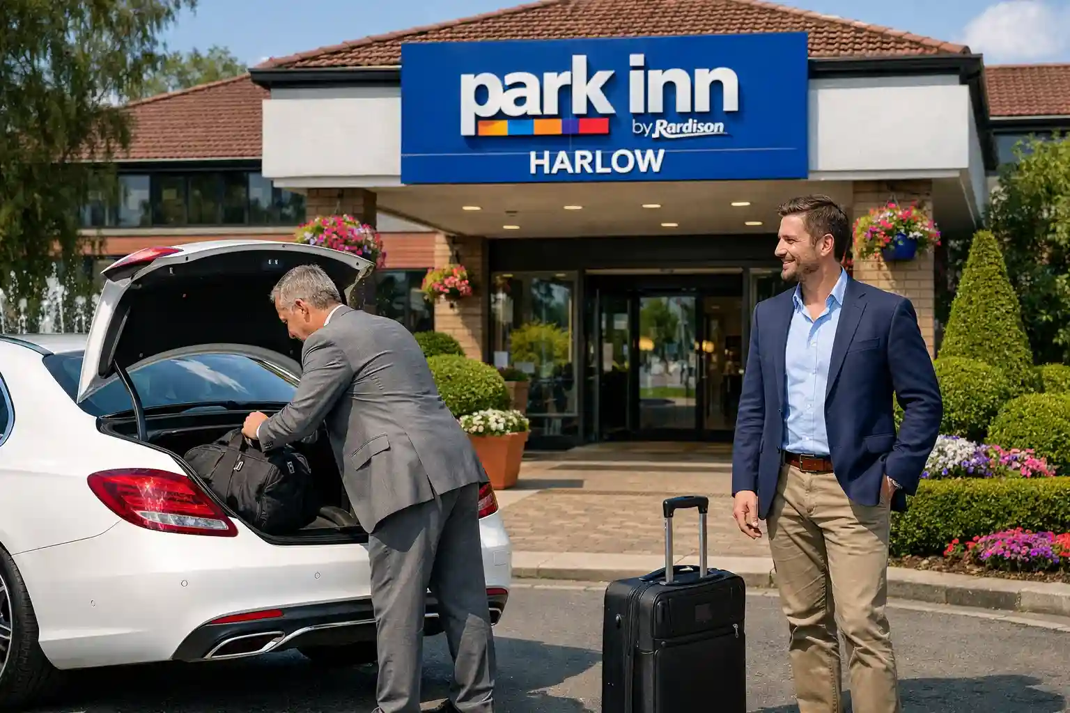 Park Inn Harlow Taxi to Heathrow Airport Terminal 4 