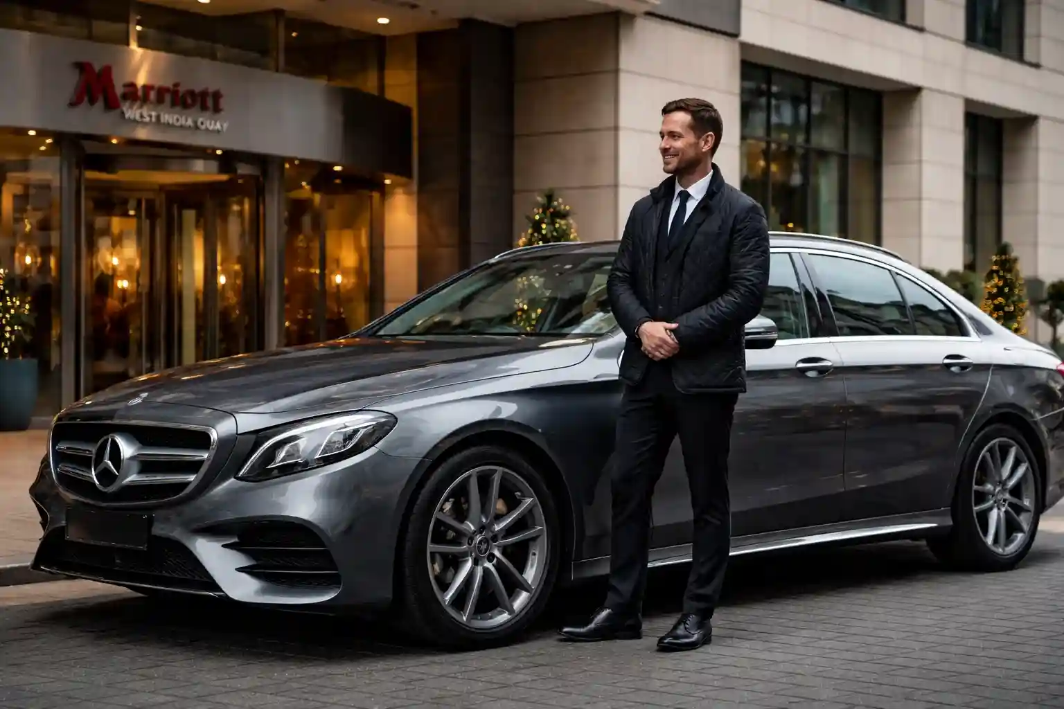 Marriott West India Quay Canary Wharf Taxi to Heathrow