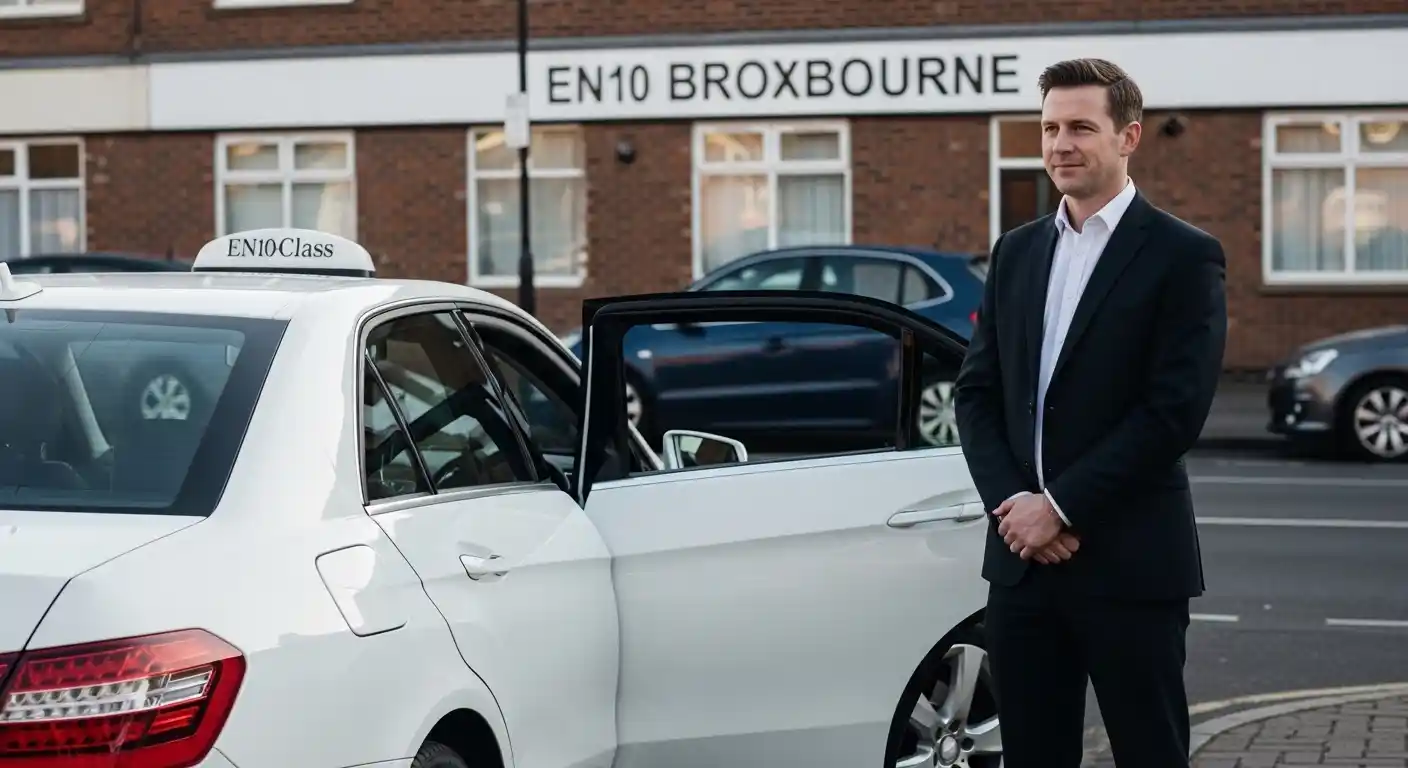 EN10 Broxbourne Taxi Sky Bridge Cars Airport Transfers 