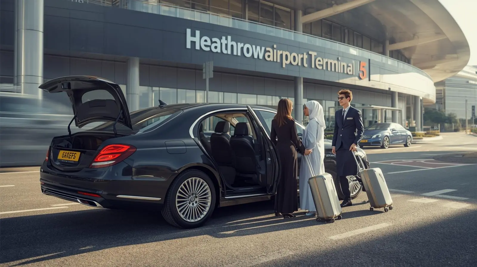 TW6 to Heathrow T5 Taxi & Transfer Service to Ashford