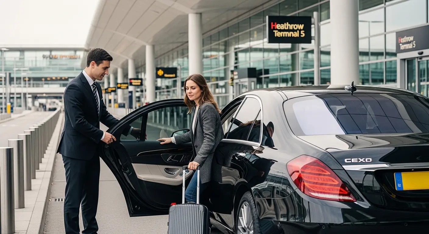 Comfort Hotel Finchley Taxi to Heathrow Airport T5