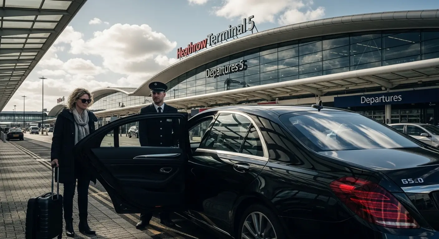 WC1E Piccadilly Taxi Heathrow T5 Transfer Service