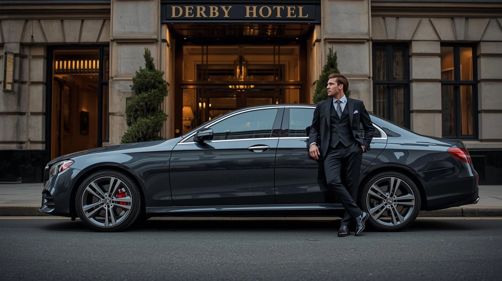 Taxi from Derby Hotel to Heathrow Airport T5 Service