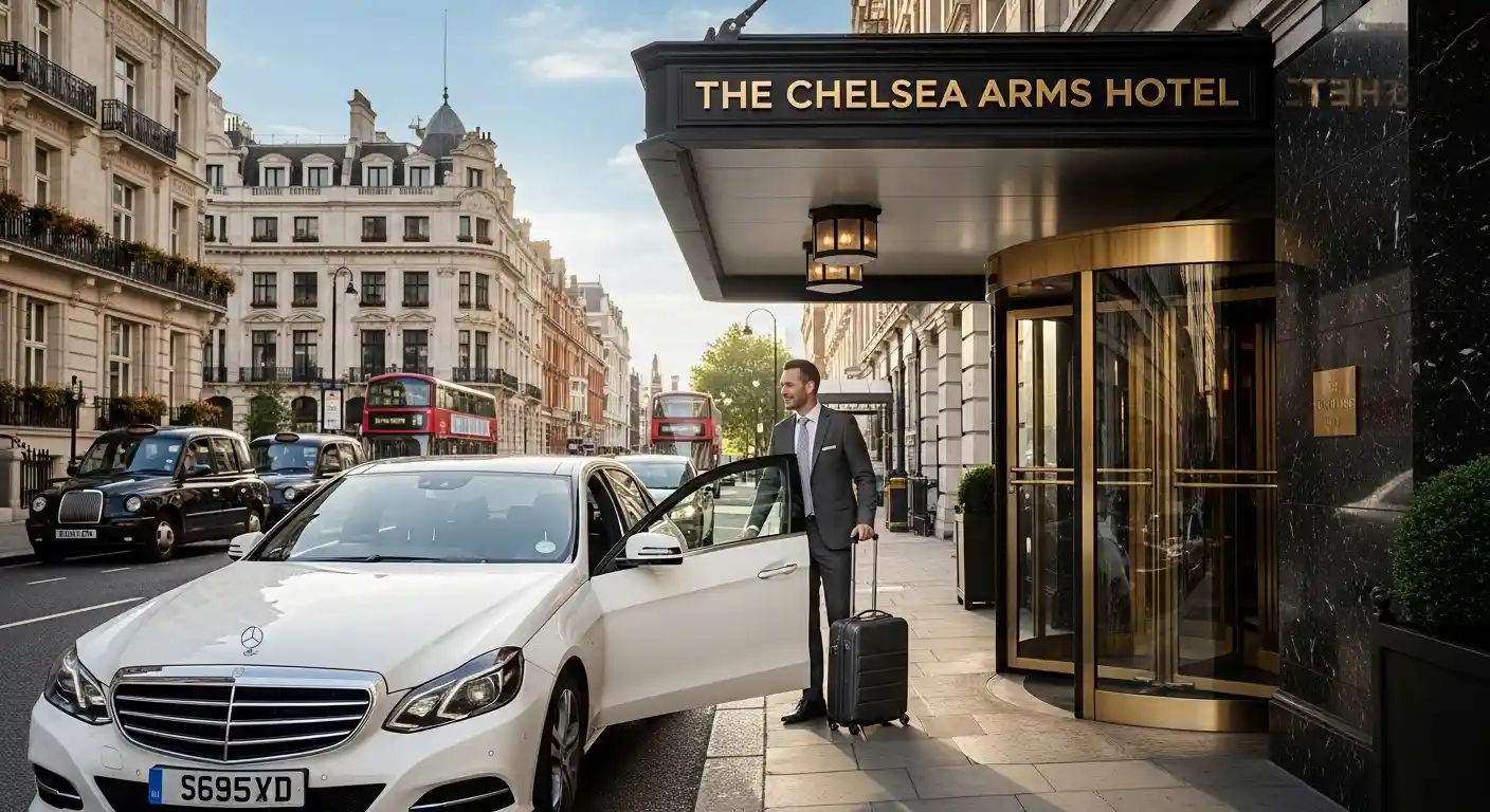 Hotel at Chelsea to Stansted Airport Taxi | Fixed Price