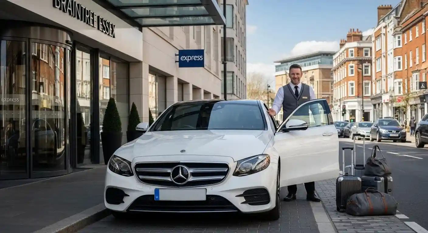 Express Braintree Essex to Stansted Airport Taxi 
