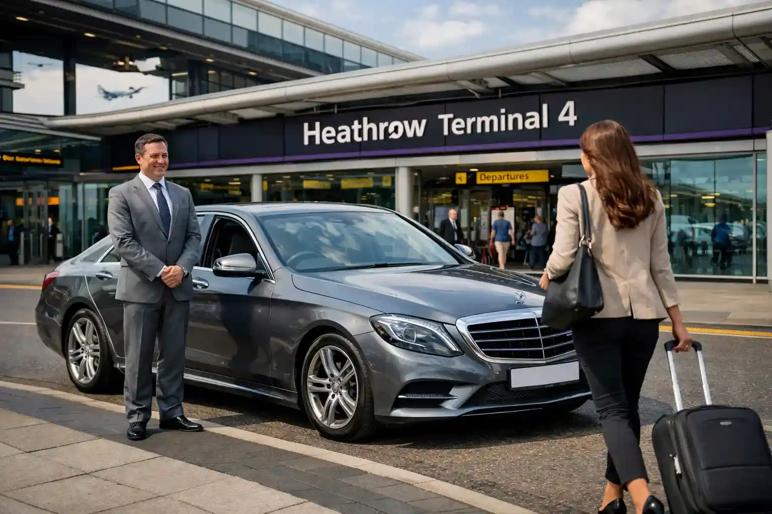 Express Dartford Bridge Taxi to Heathrow Airport Terminal 4