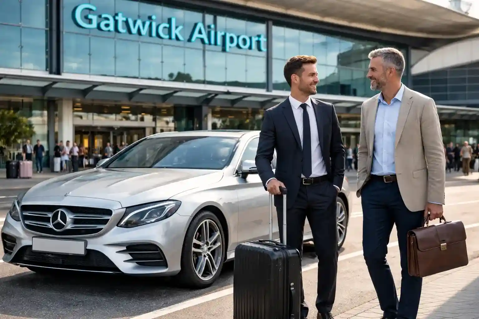 Journey from Gatwick Airport to CM19 Harlow 